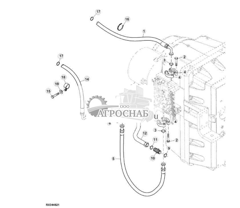 Transmission Lines (12-Speed Syncro24-Speed PowrSync™) 